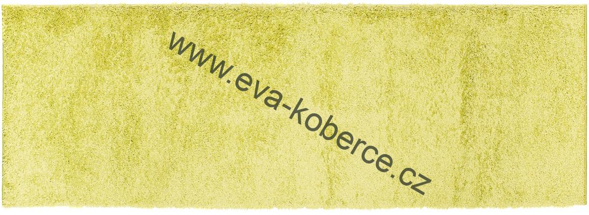 Běhoun Shaggy Parisian zelený š. 120cm